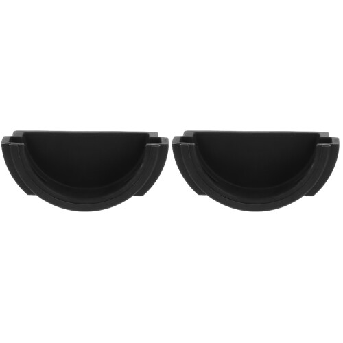 2Pcs Multi-Purpose Black Silicone Coffee Portafilter Rack