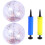 8Pcs Assorted Color Glitter Inflatable Beach Ball Transparent Pool Toy 1