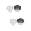 2Pcs Practical Iron Crucible Dish Silver with Lid for Laboratory Use 7