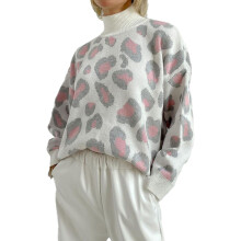 Pull ample pour femme, pull décontracté à manches chauve-souris longues et douces, pull court en maille côtelée tendance.
