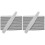 20Pcs Grey Double-Sided Square Nail Files Professional Nail File Block 1