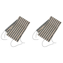 2Sets Green Nylon Lounge Chair Replacement Fabric for Home Use