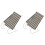 2Sets Green Nylon Lounge Chair Replacement Fabric for Home Use 1