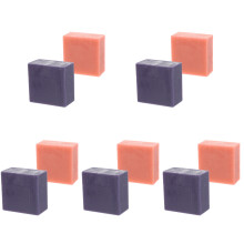 10Pcs Assorted Color Natural Bath Soap Bars Moisturizing and Gentle