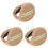 3Pièces Bandeau Hiver Kaki Confort Doux Cache-Oreilles Pour 1