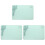 3Pièces Tapis Silicone Bleu Durable Pour Peinture Résine 1