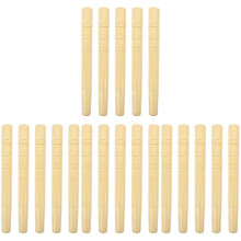 20Pcs Durable Khaki Wood Tool Handles for Garden Hoe Hammer Use