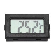 Advanced Sensor Technology Thermometer, Wide Application in Aquariums Computers and Vehicles, Digital Display with Embedded Design for Accurate