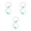 3Sets Nylon Lyre Strings Kit Durable Assorted Color Lyre Accessories 1