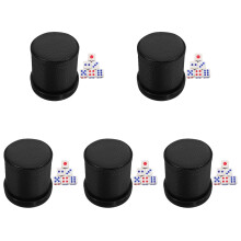 5Sets Durable ABS Shaker Cups Portable Rolling Game Holder