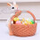 Easter Creative Basket Resin Decorative Ornament 2