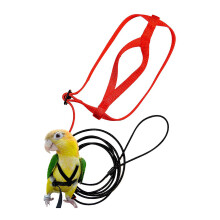 2x Pet Bird Harness and Leash,Adjustable Bird Harness Leash - Pet Anti-Bite Training Rope Harness and Leash(XS&P)