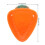 2Pcs Handpainted Orange Carrot Ceramic Side Dishes for Sauce Serving 3