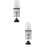 2Pcs Table Partition Clips Silver Wear-Resistant Adjustable Clamps 7