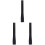3Pcs Black Bike Front Fork Extended Cone Tubes Replacement Parts 2