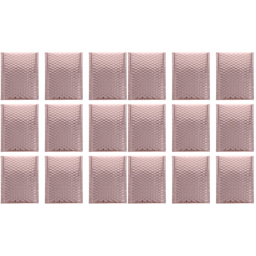 50Pcs Rose Package Envelopes Secure Express Mailing Bags 1