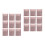 50Pcs Rose Package Envelopes Secure Express Mailing Bags 4