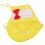 2Pcs Yellow Flight Suit Parrot Diaper Safe & Reusable 2