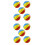 10Pcs Inflatable PVC Beach Balls Assorted Color for Pool and Beach Fun 5