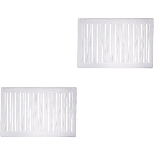 2Pièces Règles Tracées Transparentes Pour Étudiants Usage DIY 2