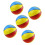 10Pcs Inflatable PVC Beach Balls Assorted Color for Pool and Beach Fun 9