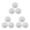 9Pièces Ballons Gonflables Blancs PVC - Décorations Et Jouets De 4