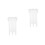 2Sets Portable Transparent Dart Organizer Case with Durable Material 9