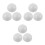 9Pièces Ballons Gonflables Blancs PVC - Décorations Et Jouets De 6