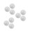 9Pièces Ballons Gonflables Blancs PVC - Décorations Et Jouets De 8