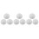 9Pièces Ballons Gonflables Blancs PVC - Décorations Et Jouets De 9
