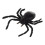 Halloween Plastic Spiders, 10 Pcs, 3x3 cm, Black 7