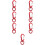 7Pcs Red Practical Quick-Hanging Buckle Multifunctional Key Chain 10
