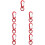 7Pcs Red Practical Quick-Hanging Buckle Multifunctional Key Chain 11