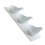 2Sets Easy-Clean White Ceramic Appetizer and Seasoning Spoons for Home 11