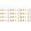 24 Pcs Advertising Nail Mirror Nail Thicken Copper Wreath 4