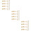 24 Pcs Advertising Nail Mirror Nail Thicken Copper Wreath 9
