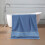 Cotton Bath Towel27x55Inch Blue 4