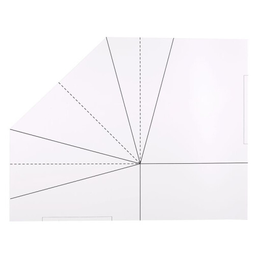 Acrylic Template for Handmade Bag Multifunctional Tote Bag Making Template Practical Acrylic Bag Making Stencil Template
