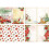 Christmas pattern paper set A5 vintage style 8 sheets 2