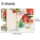 Christmas pattern paper set A5 vintage style 8 sheets 5