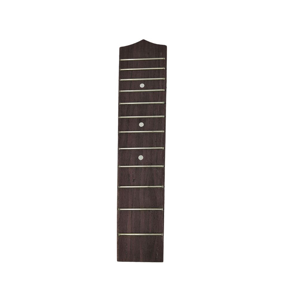 21 Inch Ukulele Fingerboard 12 Wire Frets Fretboard Ukulele Diy Parts Replacement 4713236244266