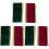 Weihnachtsgeschenkband Flock Material Bunt DIY Deko Schleifen 2