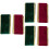Weihnachtsgeschenkband Flock Material Bunt DIY Deko Schleifen 6