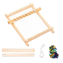 Weefgetouwset, Kleine Weefgetouwset DIY Handbreimachine voor Weefbordweefwandtapijt Volwassen Beginner
