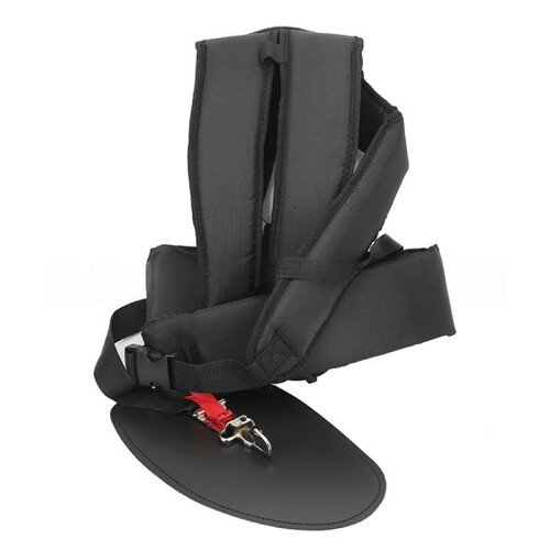 Universal Trimmer Double Shoulder Strap Adjustable M Shaped Mower Belt for Brush Cutter Garden
