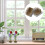 4Pièces Support Fixation Floral Pour Composition Décoration 10