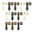 12 Pack Leather Snap Buckles Bag Straps Button String Sewing  Leather Purse Closure Snap Buttons DIY  Tools 1