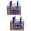 2Pcs Blue Handheld Metal Cookie Gift Tin Practical Storage Box 6
