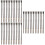 300Pcs White Nylon Self-Locking Cable Ties with Screw Holes for Fixing 6