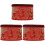 3Pièces Pochette Brodée Pour Bol Tibétain 2